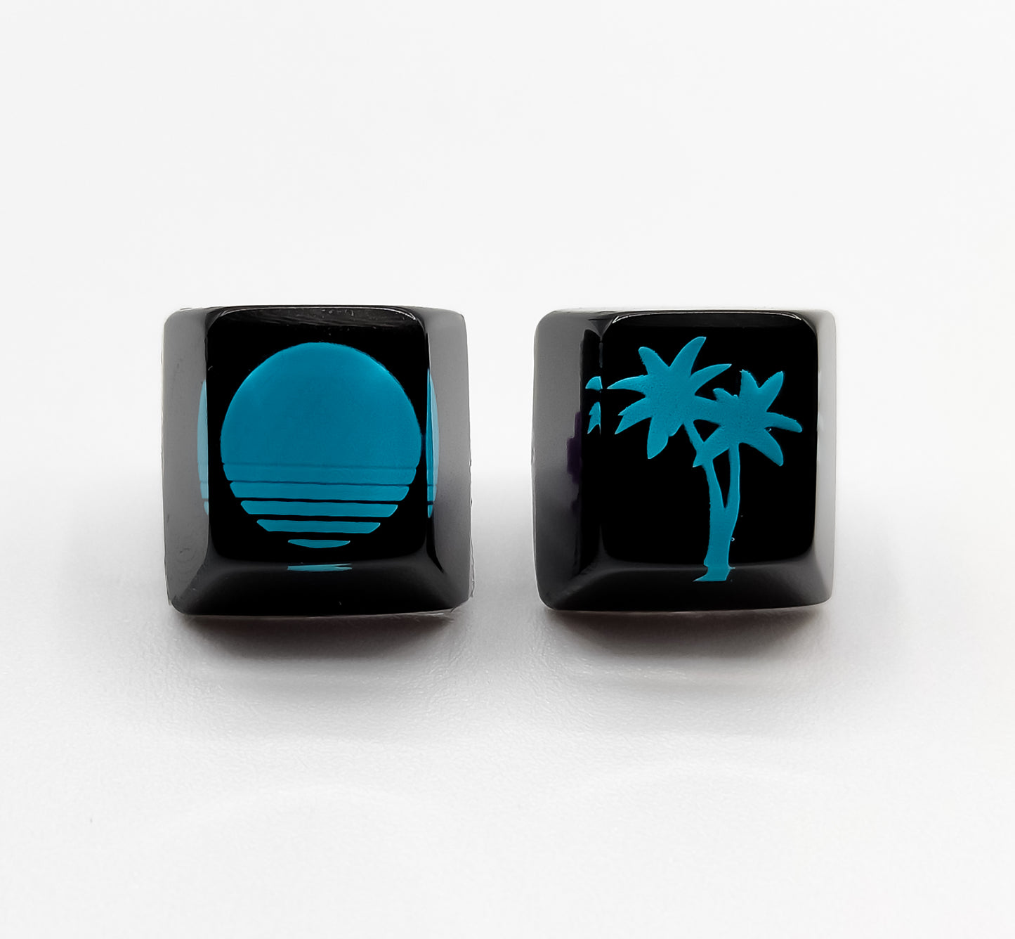 Keycaps Miami Night Blue