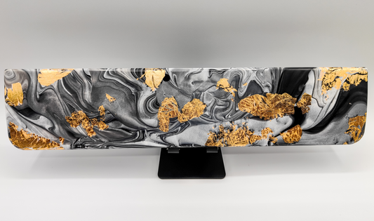 Wrist Rest TKL - Marble with Gold