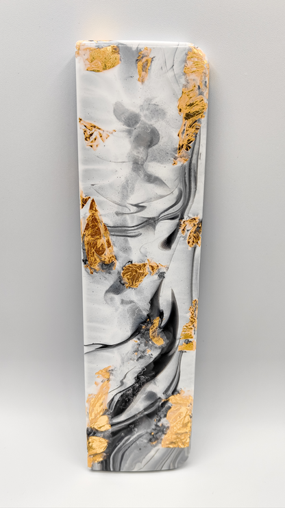 Wrist Rest 60% - Marble with Gold